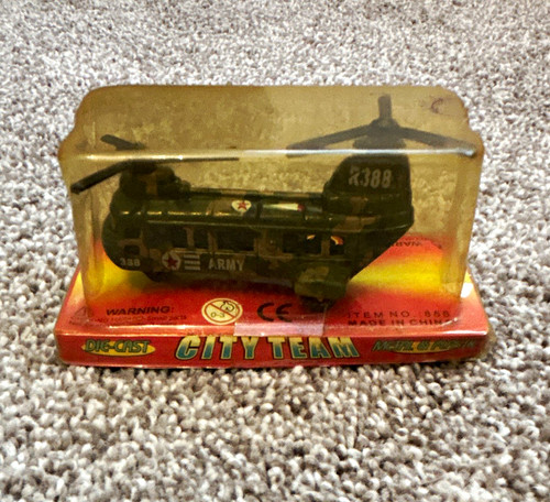 City team military helicopter - team,