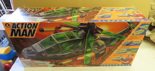 Vintage action man helicopter - vintage,