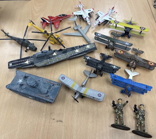 Collectible plastic aircraft - plastic,